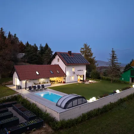 Aurelia With Heated Pool, Sauna & Wellness In Gorski Kotar *