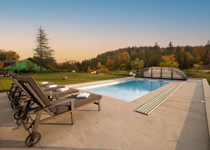 Aurelia With Pool And Wellness - Gorski Kotar ヴィラ